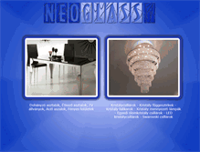 Tablet Screenshot of neoglass.hu